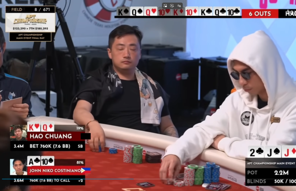 惊天Bluff遇上史诗级弃牌：APT百万主赛决赛桌名场面解析 | 德州扑克教学